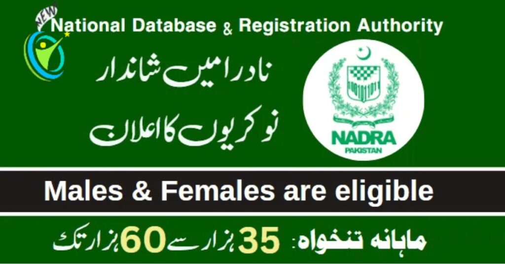 NADRA Regional Head Office Sargodha Jobs 2023