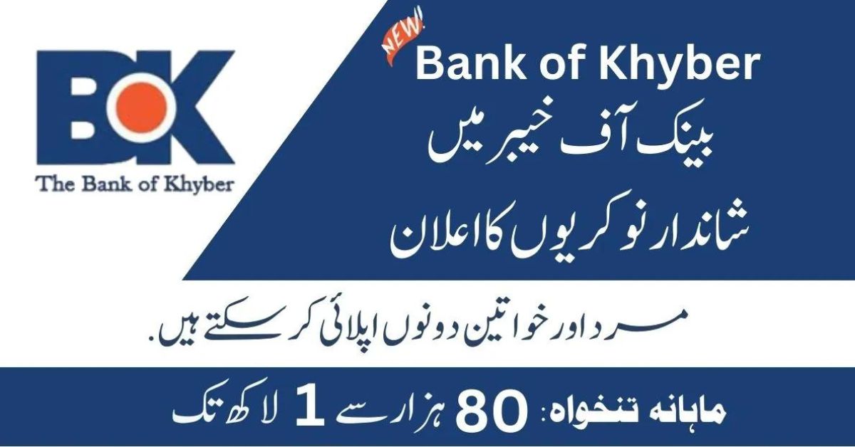 Bank of Khyber BOK Jobs